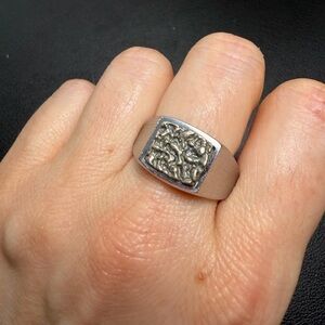 Vintage 1976 Sarah Coventry "Eric" Men's Signet Ring